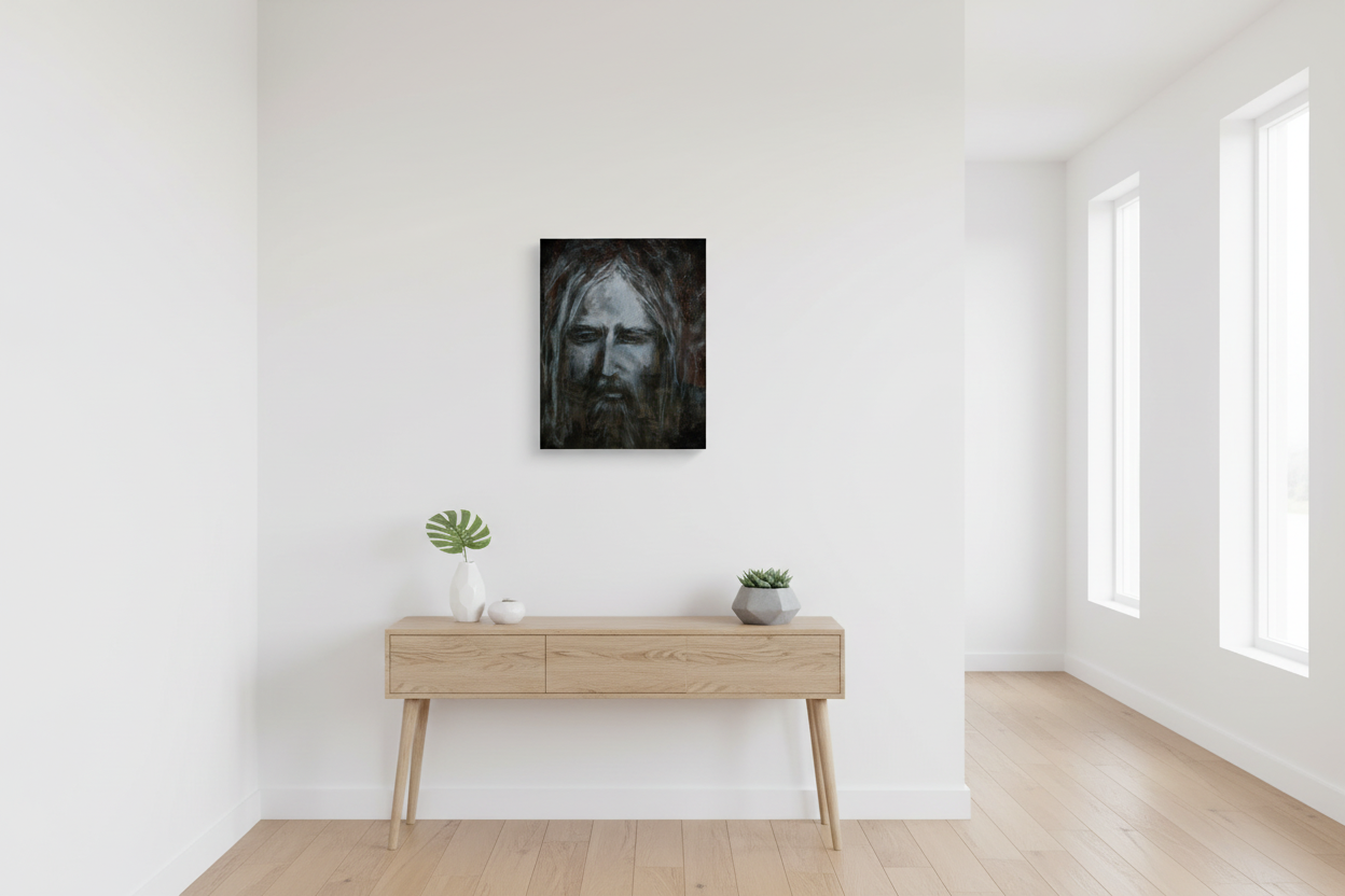 Hallway entryway mockup