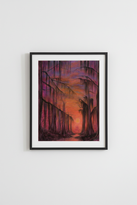 Spirit of the Bayou – Thin Mat Mockup